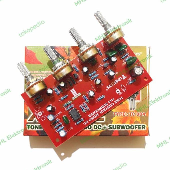 XBR DC Tone Control Mono DC + Subwoofer Tunersys TC 004