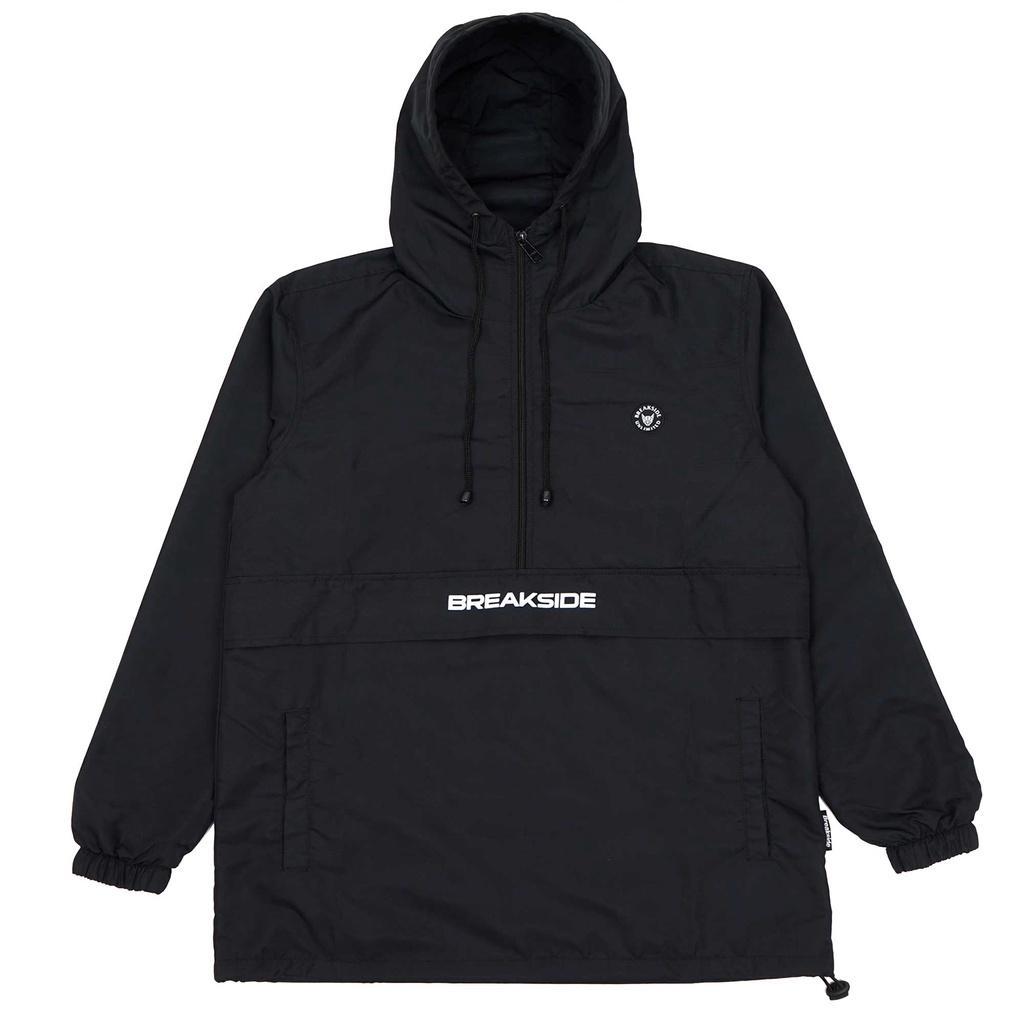 Breakside Jacket Hexsys - Black Jaket Pria