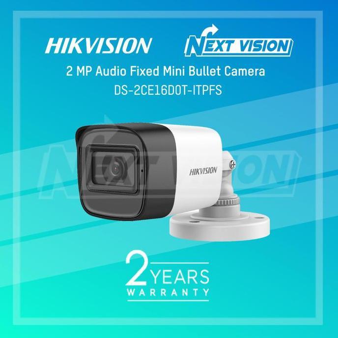 DS-2CE16D0T-ITPFS - HIKVISION CAMERA 2 MP