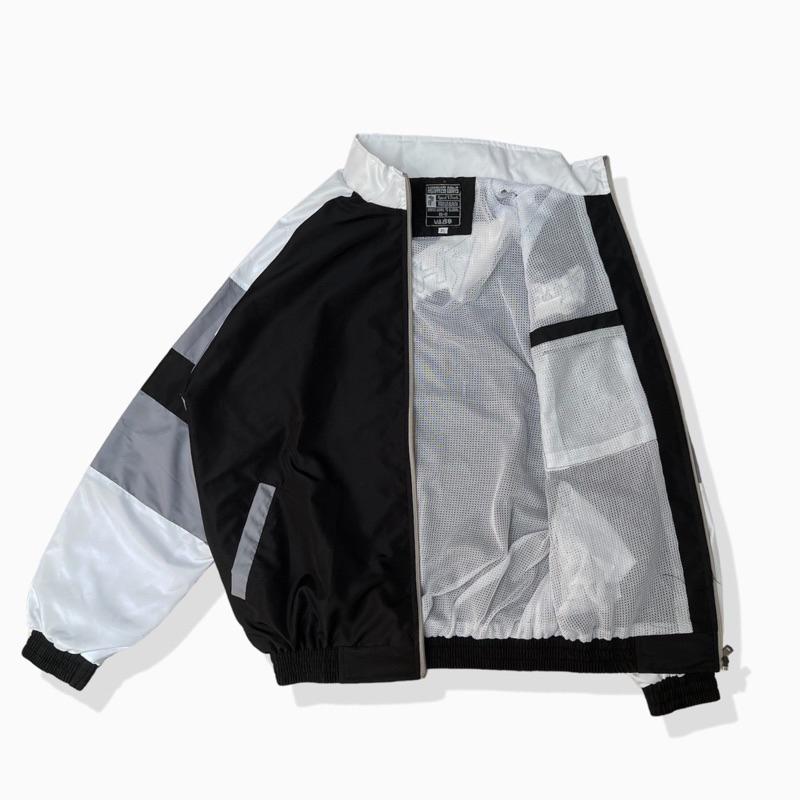 Phompphiess Jaket Retro Vintage Jacket Sport Pria Wanita