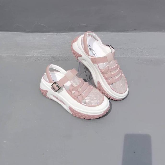 Jelitashoes- Sepatu Sandal Wanita Bustong Sepatu Casual Wanita 517 Sendal Cewek