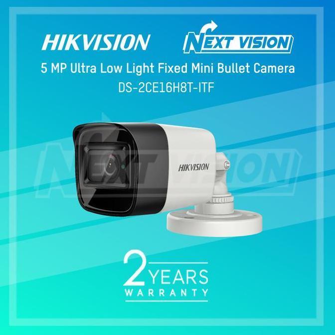 DS-2CE16H8T-ITF - HIKVISION CAMERA 5 MP LOW LIGHT