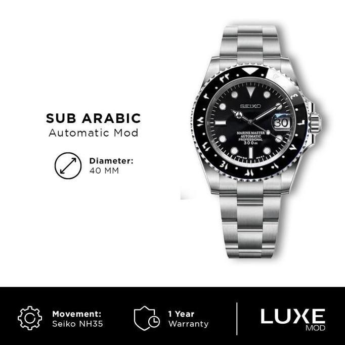 Seiko Sub Arabic Mod NH35