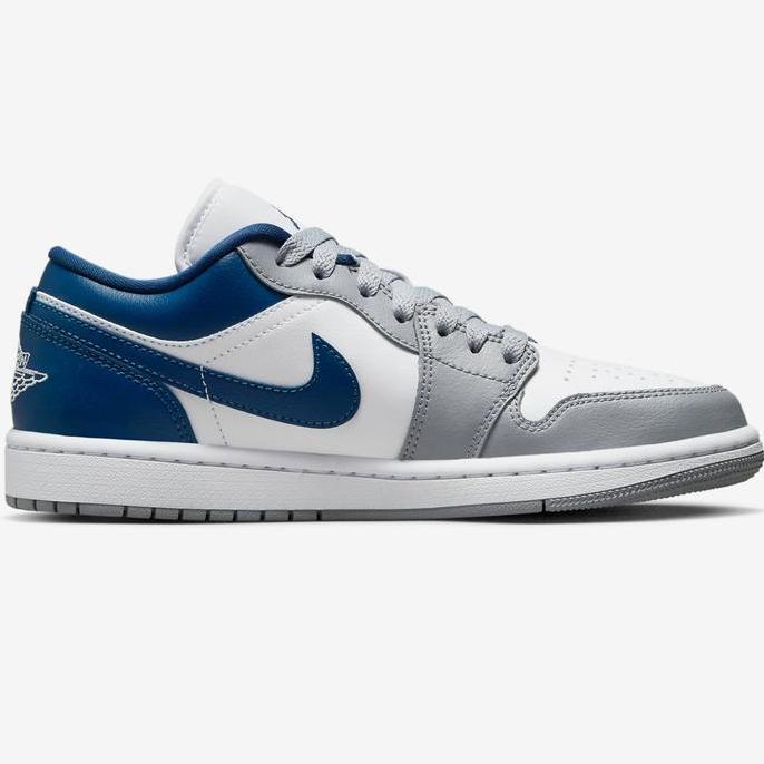 NIKE AIR JORDAN 1 LOW LA DODGERS STEALTH FRENCH BLUE