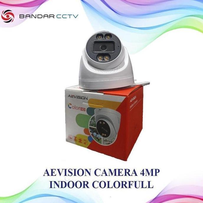 Aevision IP Camera Indoor CCTV Colorfull + Audio 4MP