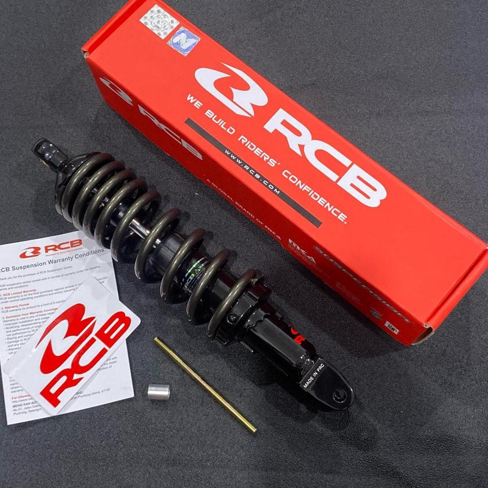 SHOCKBREAKER ORIGINAL RCB SHOCK BELAKANG 305MM TITANIUM MIO,MIO J,MIO M3,MIO SPORTY,MIO SMILE,XEON,S