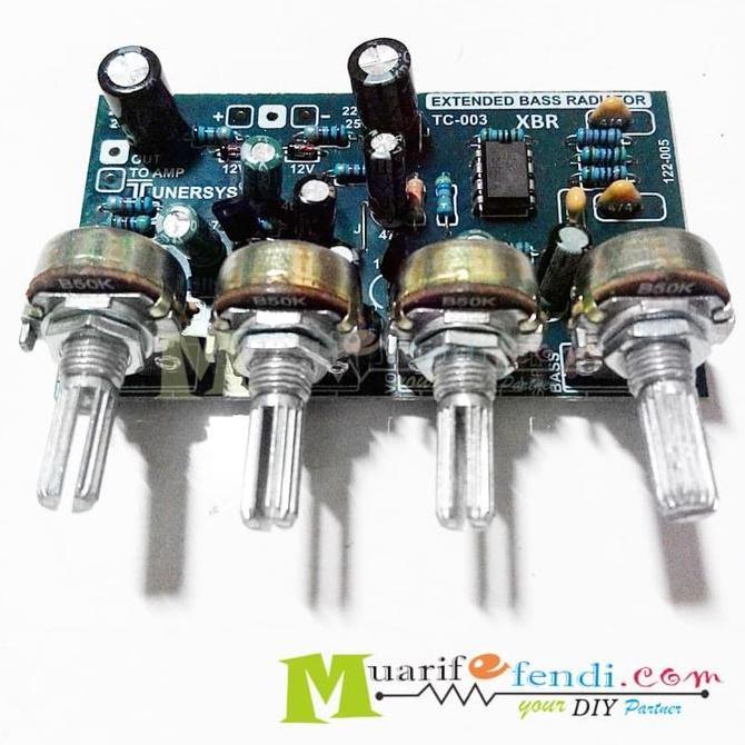 KIT Tone Control Mono Plus Subwoofer Extended Bass Radiator XBR TC003