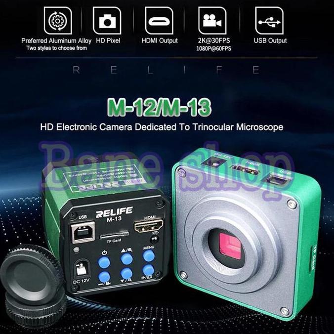 BEBAS ONGKIR - KAMERA MIKROSKOP - CAMERA RELIFE FOR MICROSCOPE HD TRINOCULAR