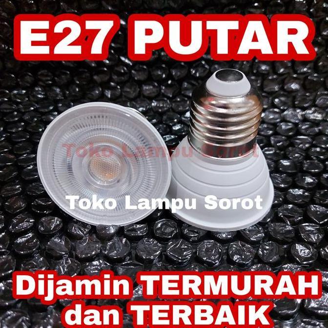 Bohlam Lampu Spoot 7 Watt E27 Sorot Tembak Spot Halogen 7 Watt Sorot