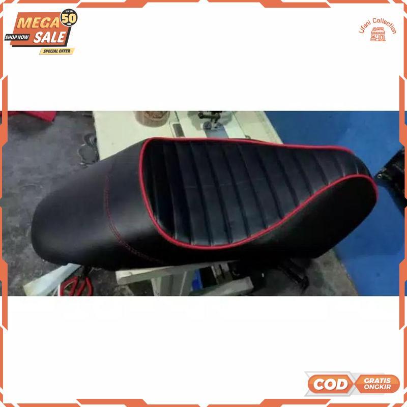 Jok Modifikasi Jok Honda Scoopy Karbu Jok Scoopy New CAFERACER Singleseat - RO30-0912 2025 Bisa COD 