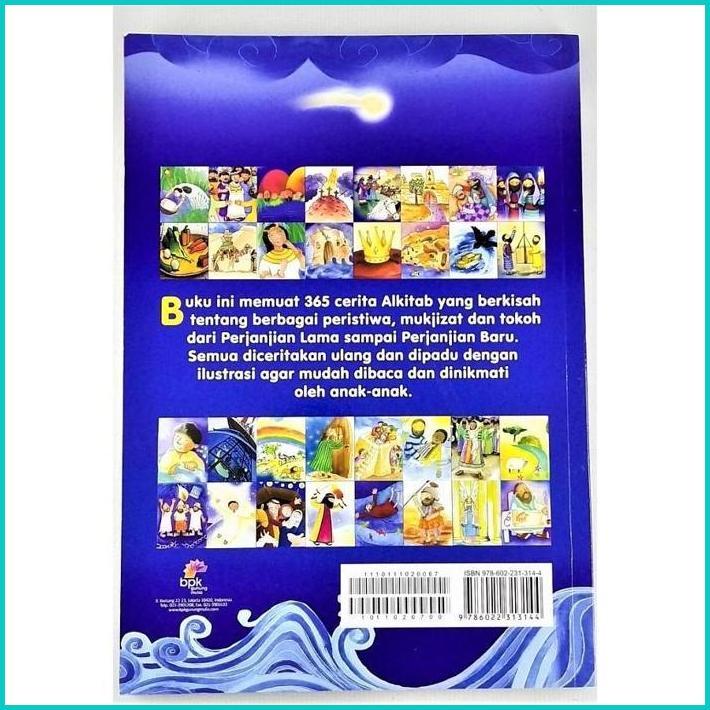 365 Cerita Alkitab Untuk Anak Buku Cerita Alkitab Kristen Anak Bergambar Flash sale