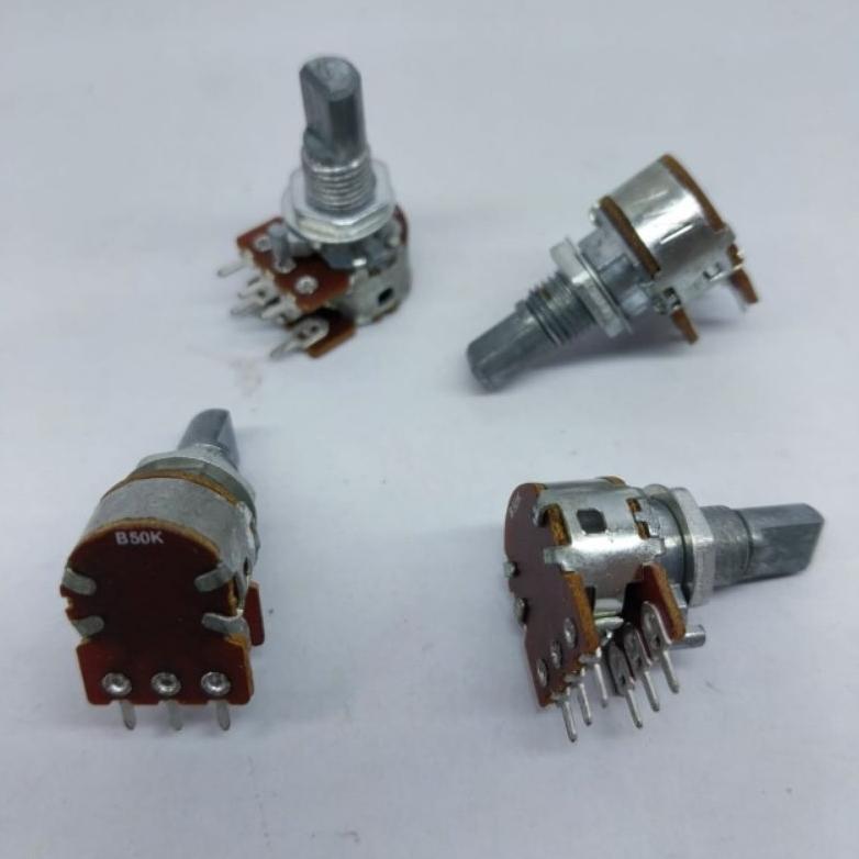 AudioWhell- Potensio Mini 6 Kaki B50K Stereo