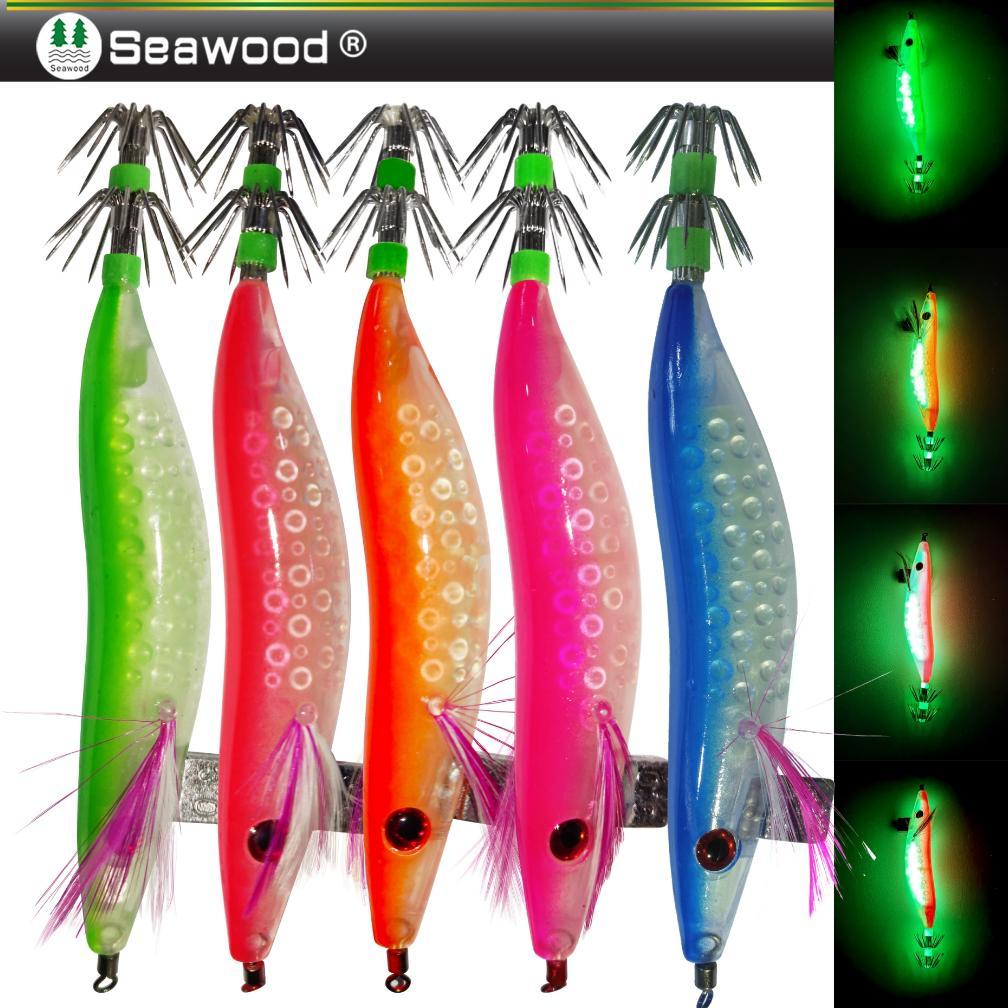 READYGan- Umpan Pancing Cumi Premium Superline size 3.0 - Harga 1 bks isi 4 pcs - Umpan Udang-udanga