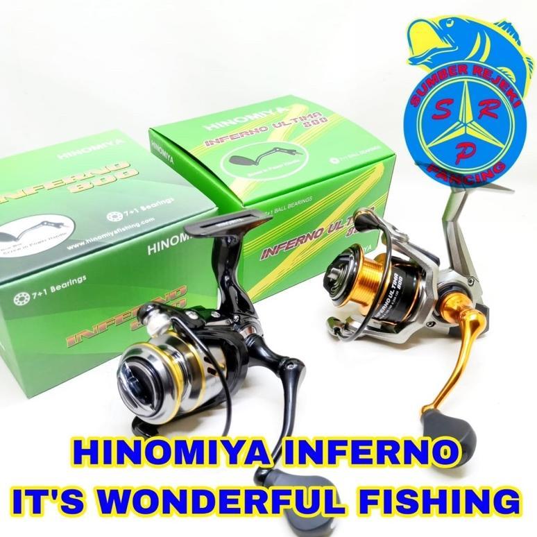 READYGan- Reel HINOMIYA INFERNO 800 dan inferno ultima 800