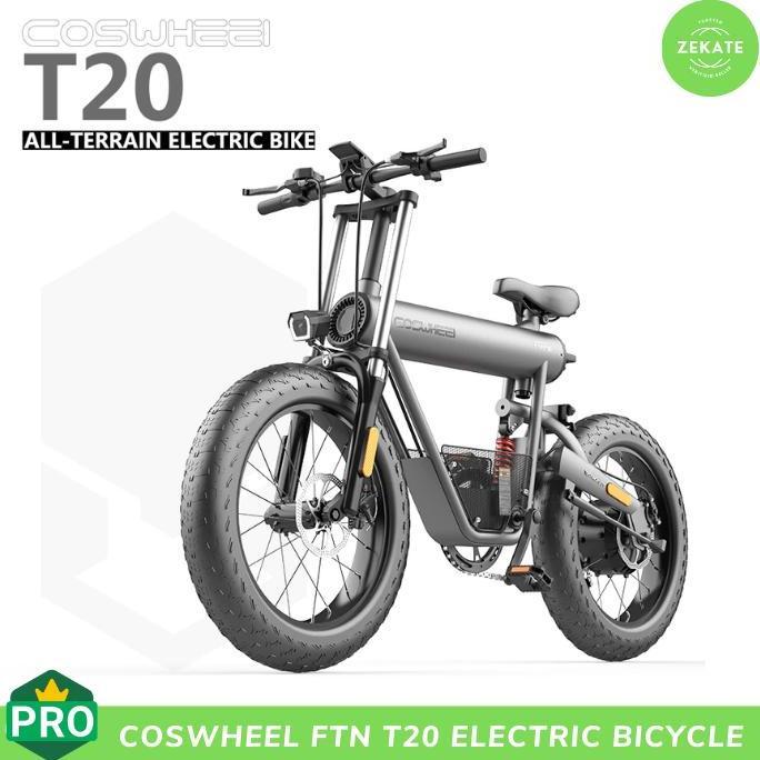 Terlaris Coswheel Ftn T20 Electric Bicycle / Sepeda Listrik