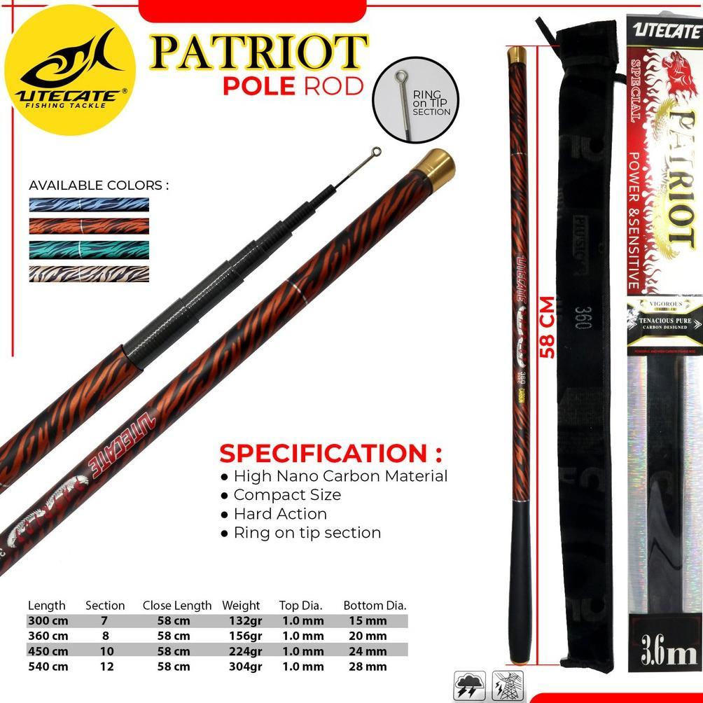 READYGan- Joran Tegek Carbon Utecate Patriot 300 cm