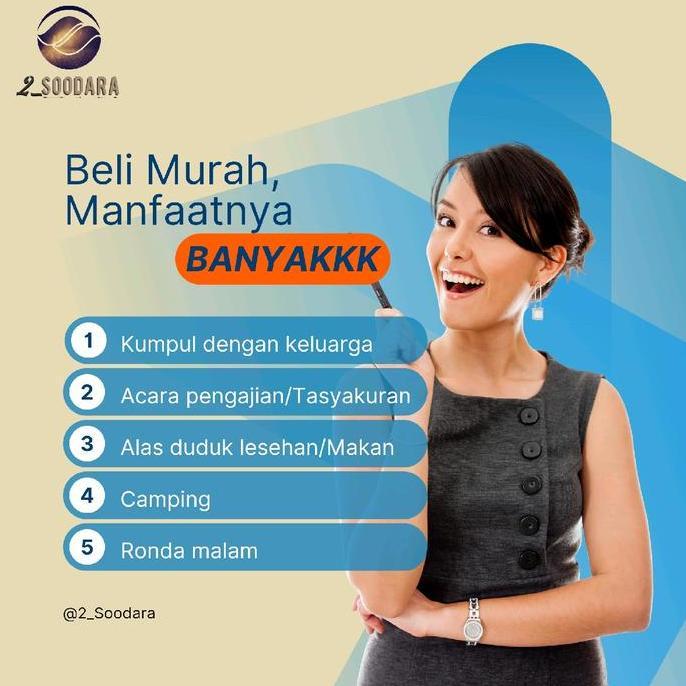 Tikar Piknik Jumbo Ukuran 400x300