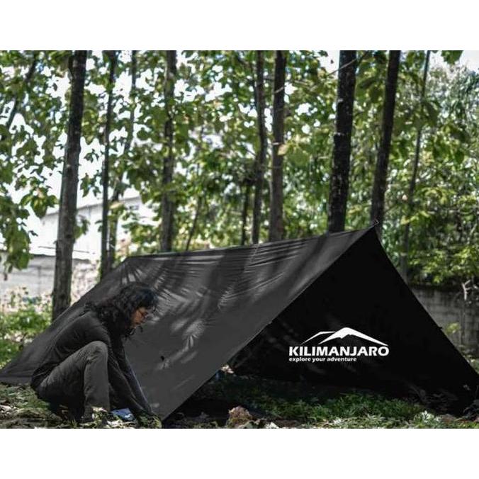 FLYSHEET 3x4 M KILIMANJARO Ultralight 19 Loop 19 Lubang Multifungsi