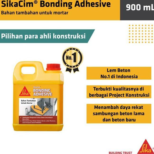 Sikacim Bonding Adhesive Bonding Agent Lem Beton 900Ml