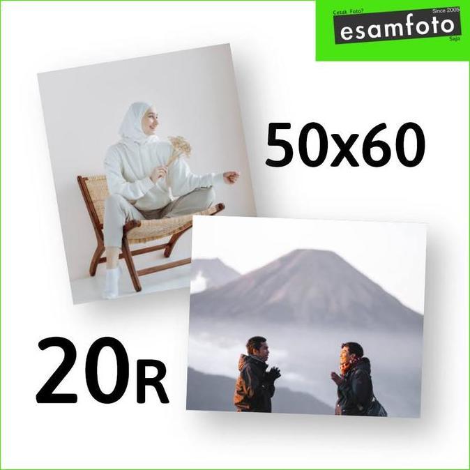 Cetak Foto 20R 50x60 FujiFilm Kodak