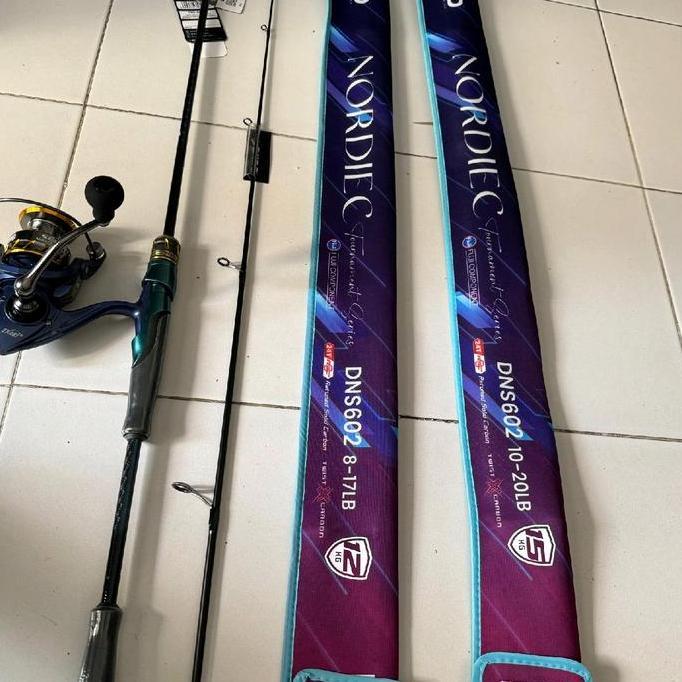 Pancing Galatama satu set Daido Nordiec Reel Exori Serenity Terlaris
