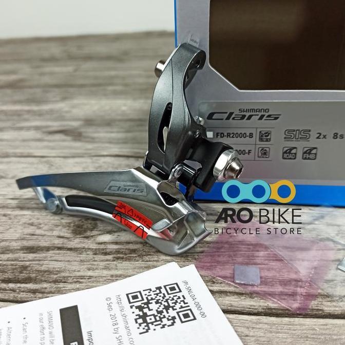 Promo Front Derailleur FD Shimano Claris R2000-F 2x8 speed brazed on ORI Diskon