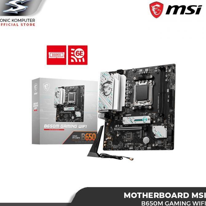 promo Motherboard PC Gaming MSI B650M Gaming Wifi terlaris