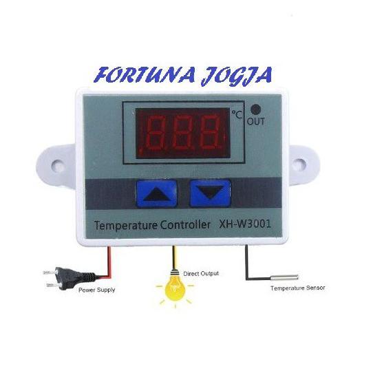 bestpromo termostat digital ac 220v xh-w3001 / thermostat mesin tetas telur