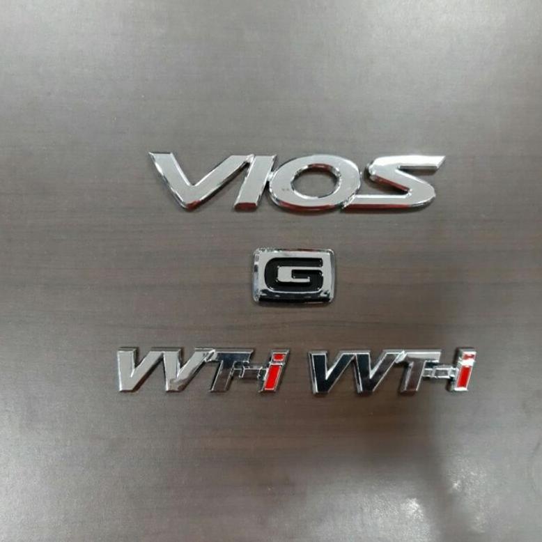 Emblem set mobil VIOS VVTI G
