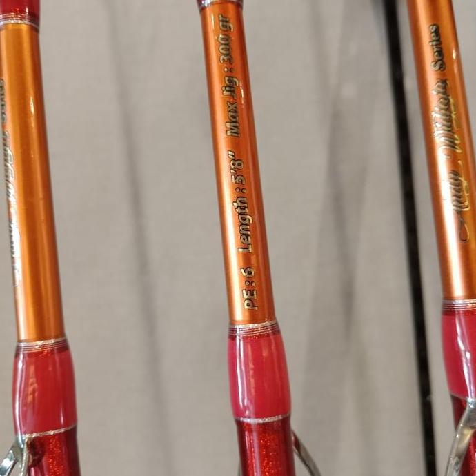 Joran Andy Widjaja Series Relix Nusantara Tp OH/OH Spiral PE6 Terlaris