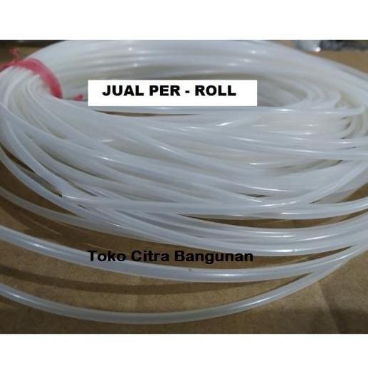 Selang Micro 2.3 mm Kecil Slang Air Sedotan Bening Jual Per Roll Depok Promo