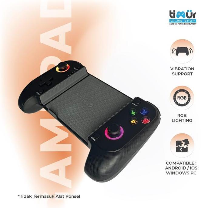 Stick Stik Gamepad Android IOS Wireless Bluetooth SAITAKE 7007F1 Terlaris