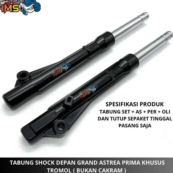 TABUNG SHOCK DEPAN SHOCKBREAKER DEPAN AS SHOCK DEPAN GRAND ASTREA PRIMA KHUSUS TROMOL ( BUKAN CAKRAM