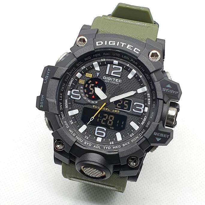 New- Digitec Da 2093 / Da-2093 / Da2093 Dg Watch Jam Tangan Original Karet Rubber