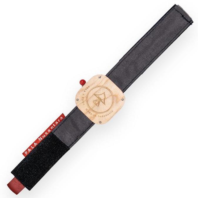 New- Pala Nusantara Kelana Navy Jam Tangan Kayu Unisex