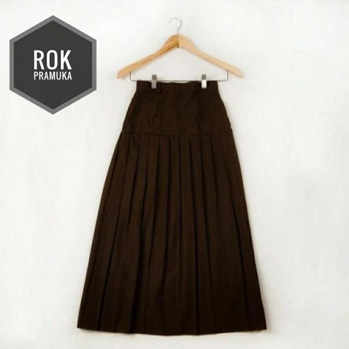 Best- seragam/(part 2) rok pramuka panjang turun pinggang