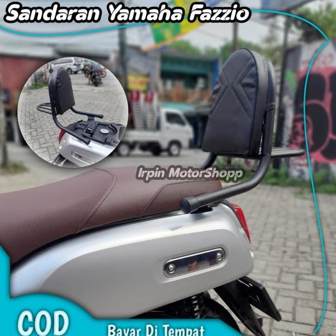 Sandaran Fazzio Sandaran Jox Belakang Yamaha Fazzio Hitam PROMO