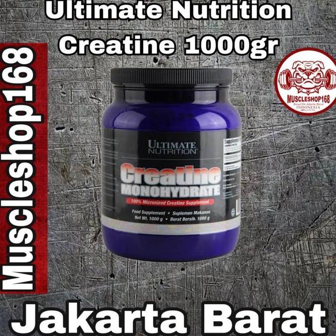 Gasskuy- Un Ultimate Nutrition Creatine Monohydrate 300 Gr Powder 60 Serv Bubuk 1000 Gr 200 Serv