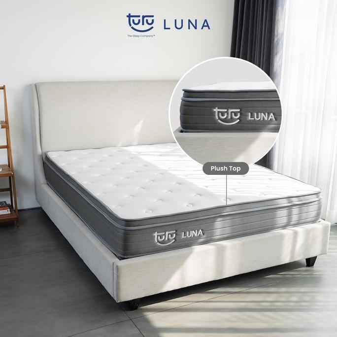 Newcap- Kasur Busa Premium Turu Luna Plush Top Natural Latex Ukuran 180X200