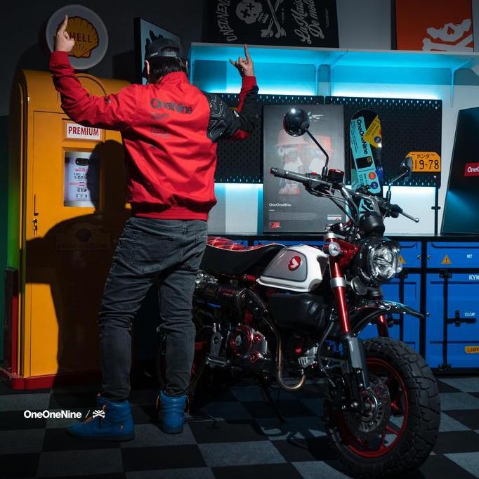 Mntp- Oneonenine Ksr Jaket Monored Series - Jaket Sablon Motor Sport