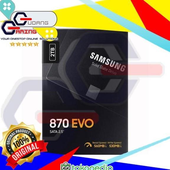 SSD 2TB SAMSUNG 870 EVO SATA 2.5" V-NAND SSD 2 TB