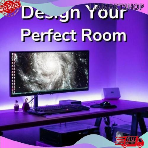 [3528 10m] Lampu led strip rgb 16 warna remote tiktok warna warni lampu kamar dinding PREMIUM