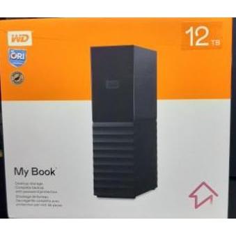 BEBAS ONGKIR - WD My Book New Design 12TB - HDD / Hardisk / Harddisk External 3.5"
