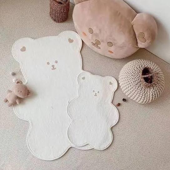flower floor mat