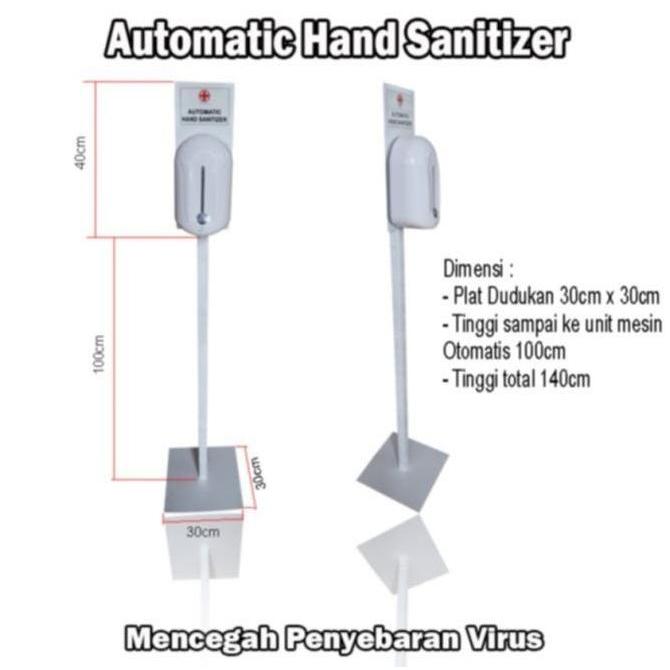 Hand Sanitizer Stand Tiang Tempat Hand Sanitizer AGR