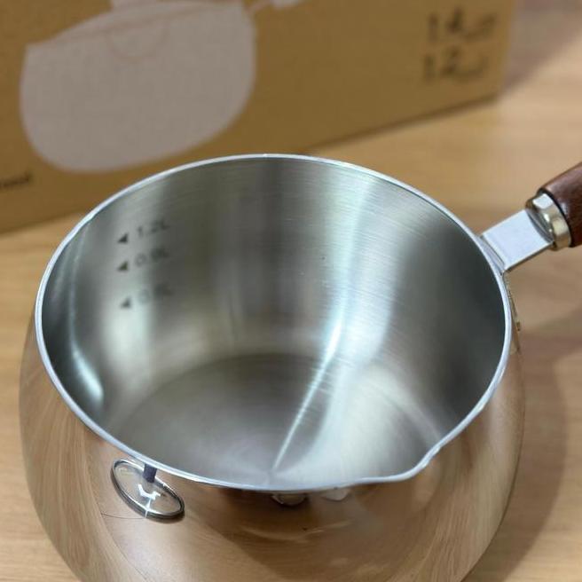 Milk Pot Stainless Steel Sus 316 Panci Susu Panci Kukus