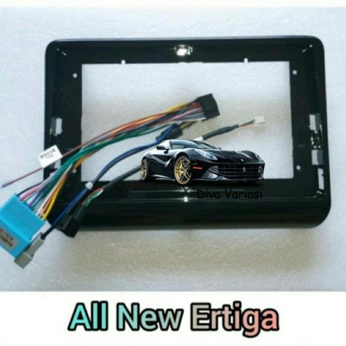 frame double din 9 inch android mobil all new Ertiga list tape HEMAT