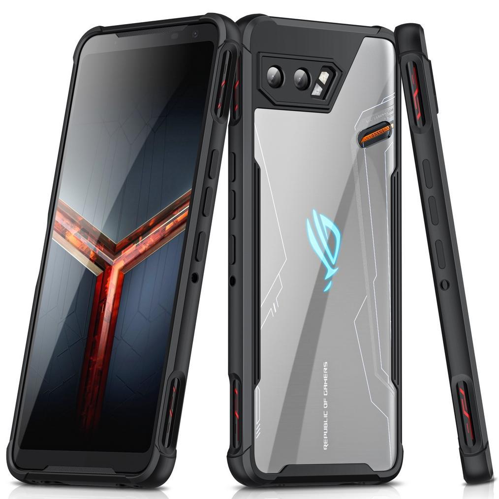 Nice- Case Asus Rog Phone 2 Beatle Series Bumper Transparan Clear Armor Soft