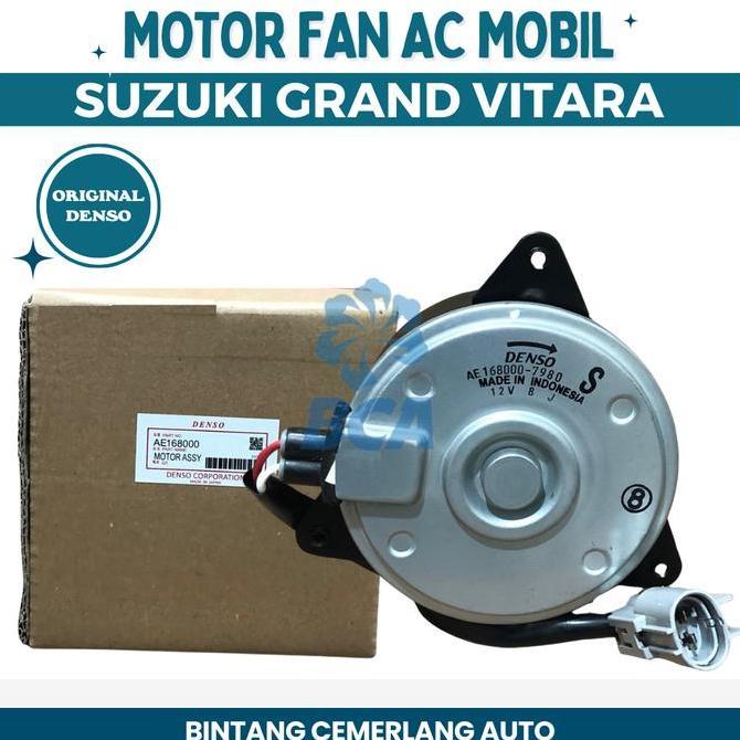 Promo Motor Extra Ekstra Fan Kondensor AC Mobil SUZUKI GRAND VITARA Diskon