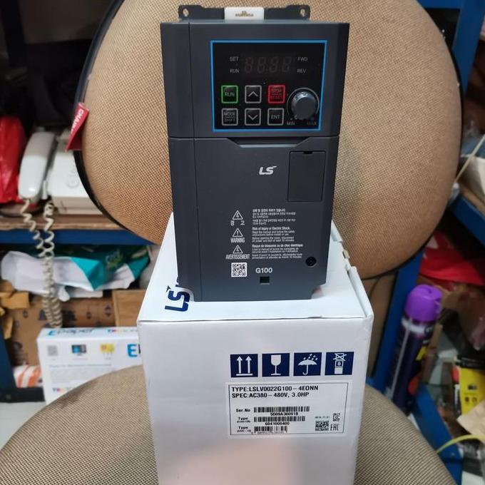 LSLV0022G100-4EONN INVERTER LS 3PH 380V 2.2KW sjt92 Murah